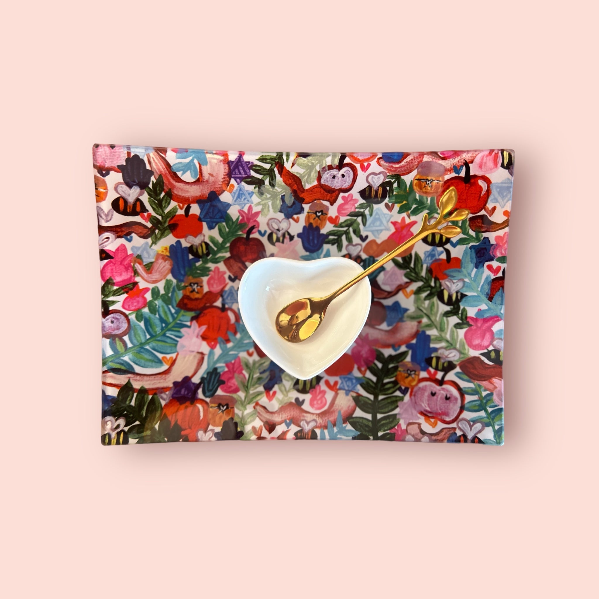 Everything Rosh Hashanah | Apple &amp; Honey Dish Set