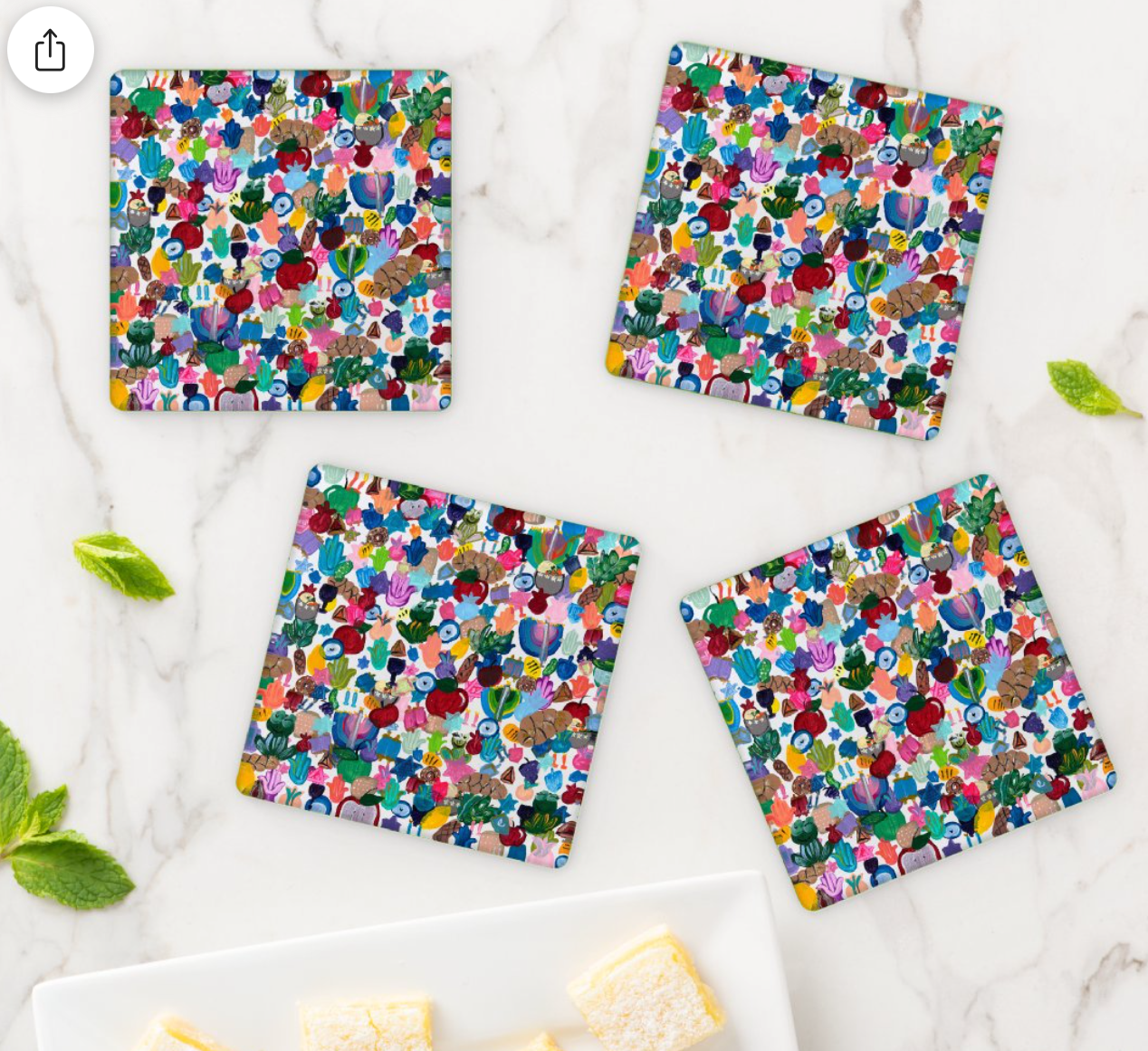 All the Holidays Acrylic Coasters - Set of 4