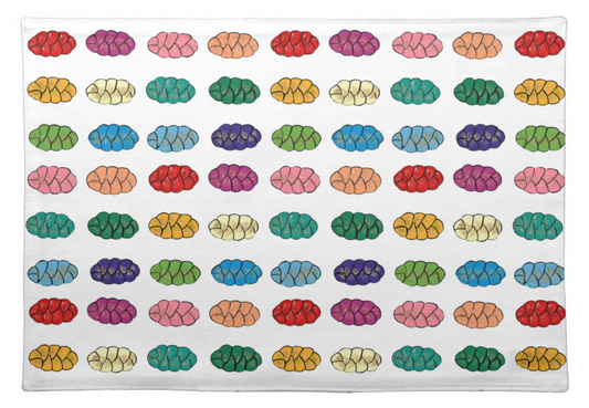 Rainbow Challahs | Challah Cover