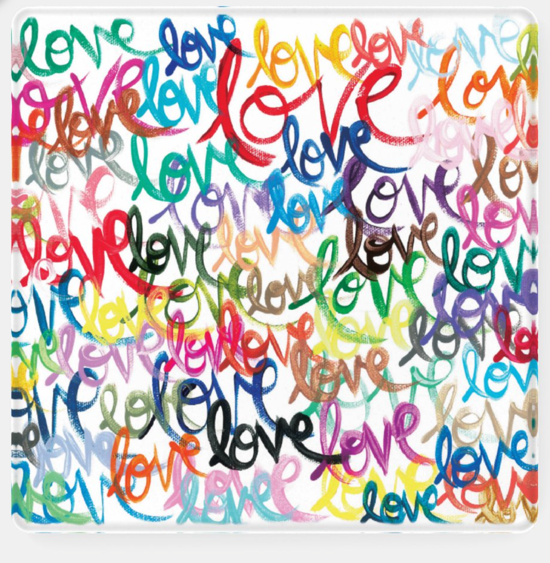 Love Everywhere | Acrylic Coasters - Set of 4