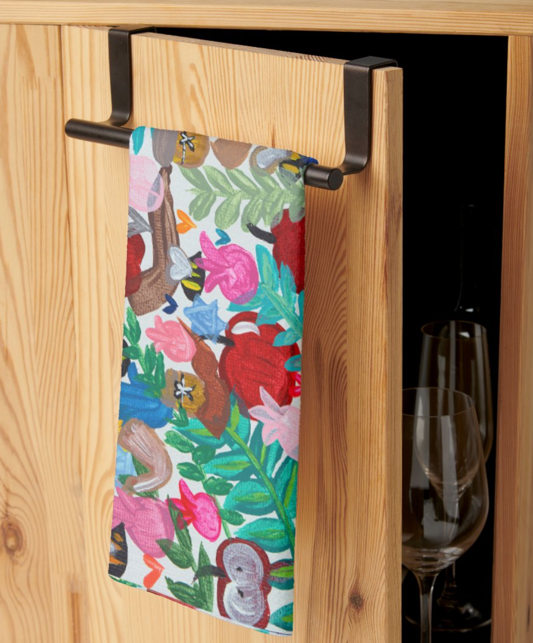 Everything Rosh Hashanah Kitchen Tea Towel