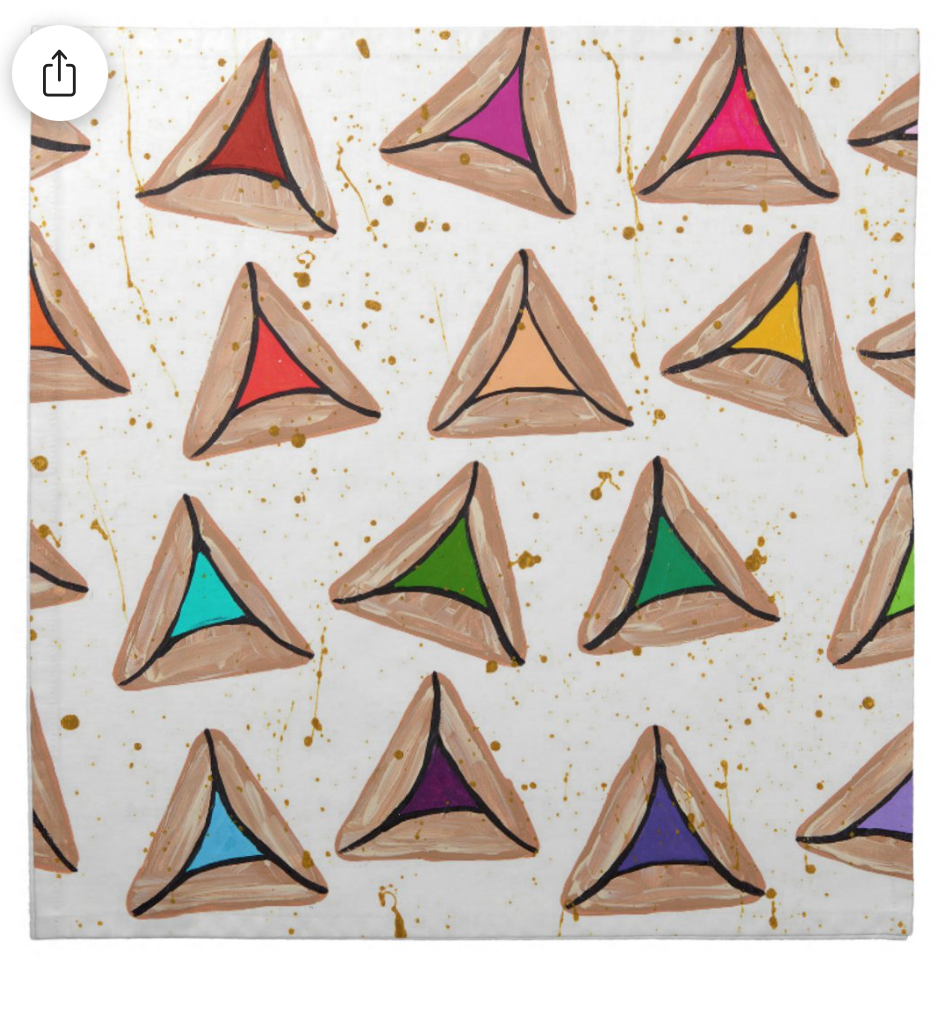 Rainbow Hamantaschen | Napkins