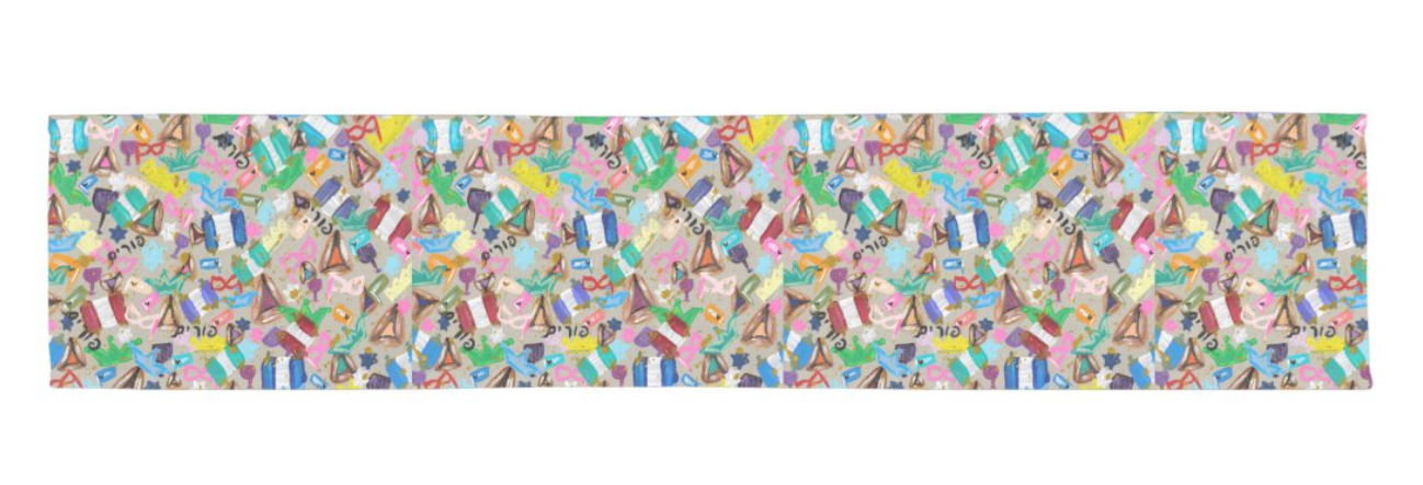 Everything Purim Table Runner