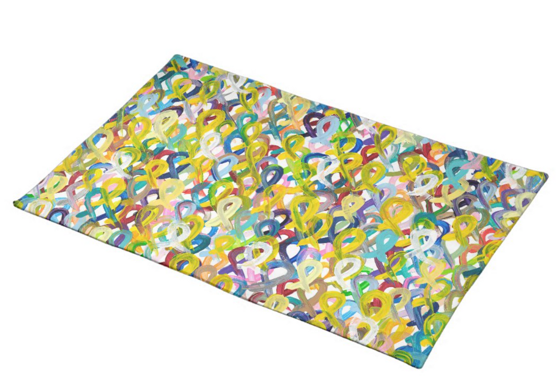 Rainbow Hope Challah Cover