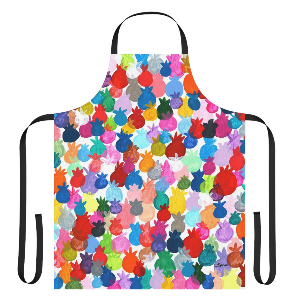 Rainbow Pomegranates | Kitchen Apron