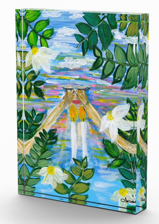 Shabbat Blessings | Acrylic Art Block