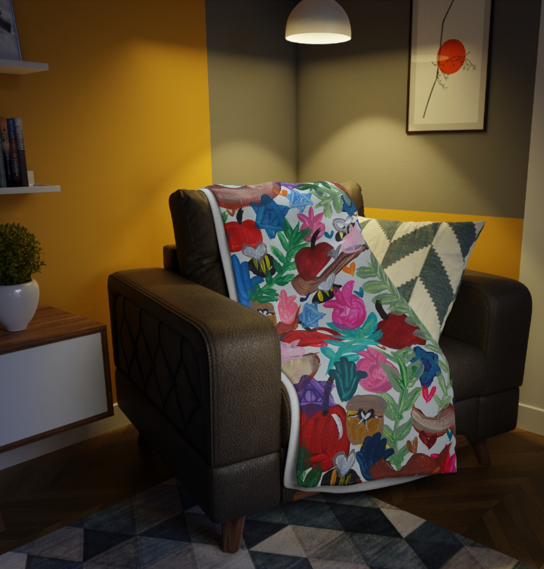 Everything Rosh Hashanah | Throw Blanket