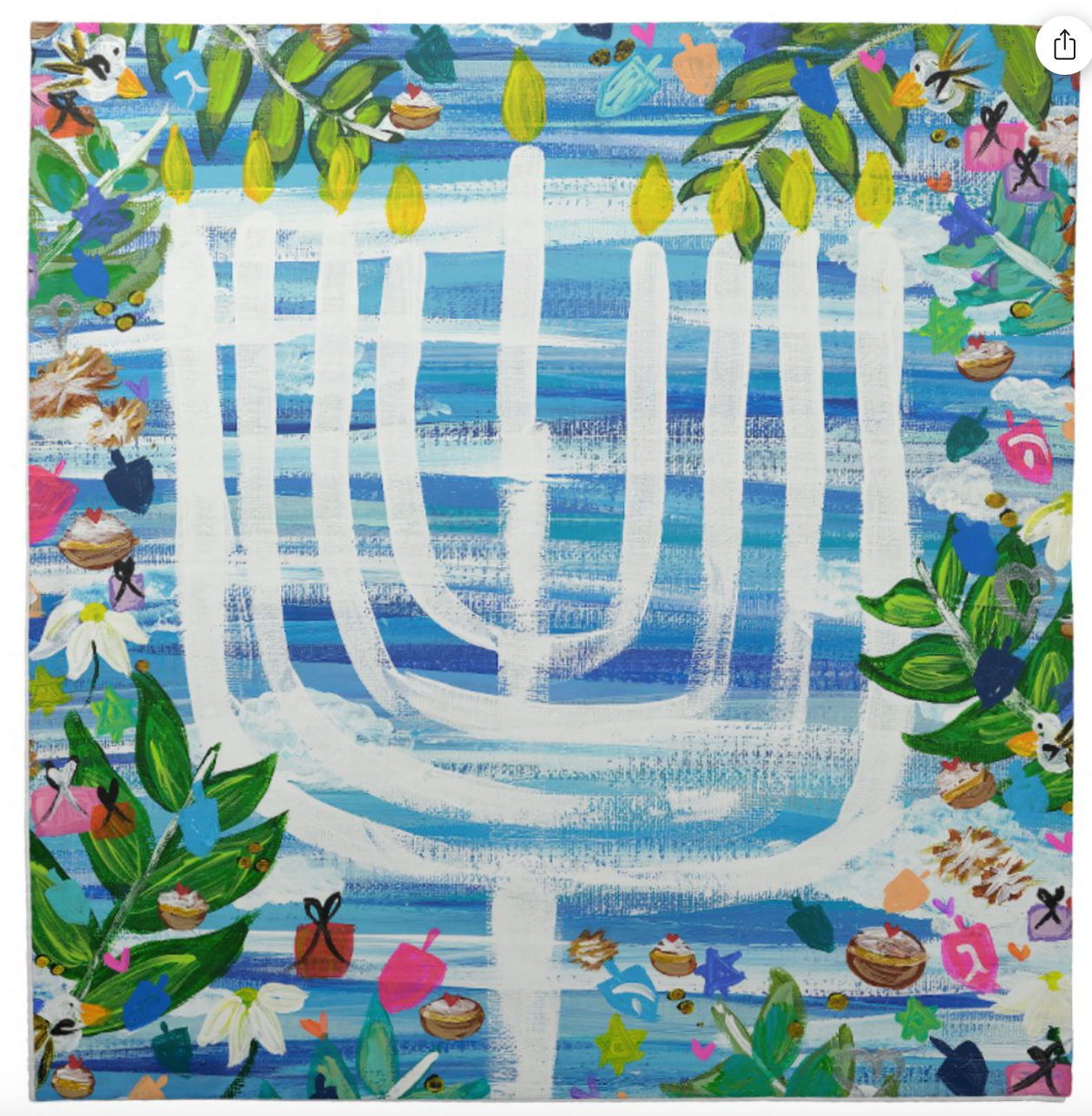 Hanukkah Garden Party | Napkins