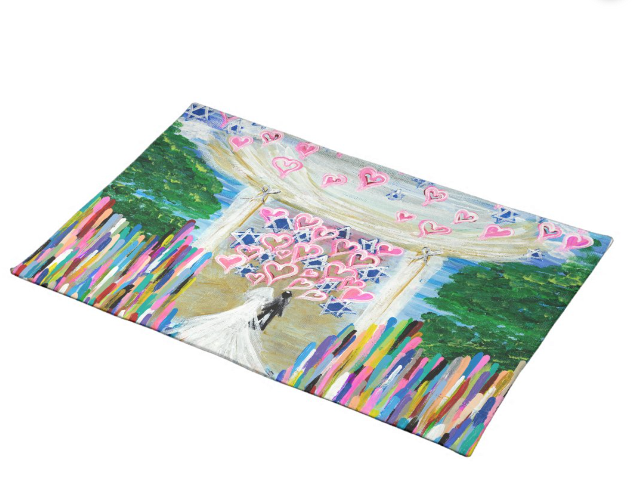 Jewish Wedding Challah Cover