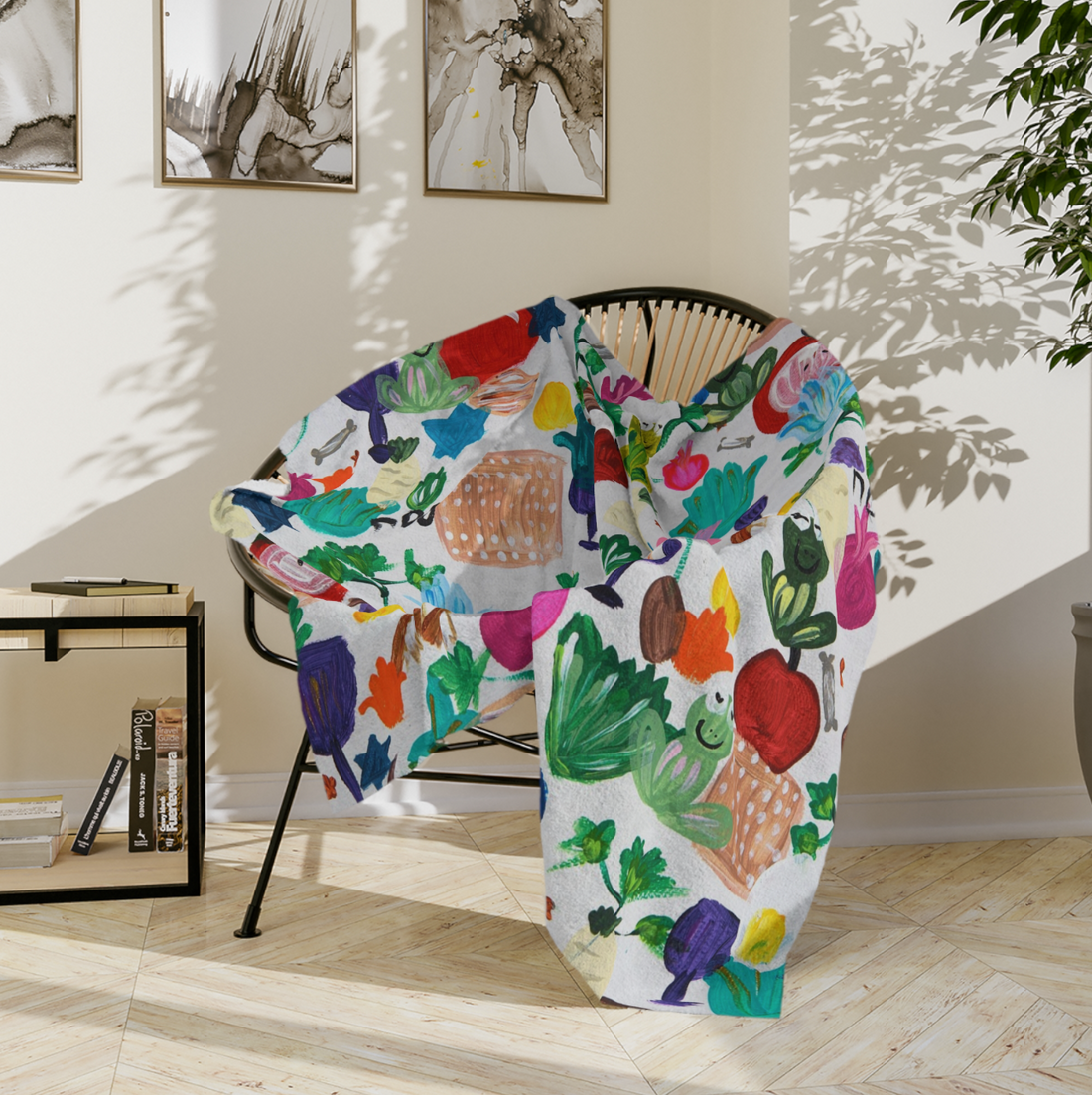 Everything Passover Throw Blanket