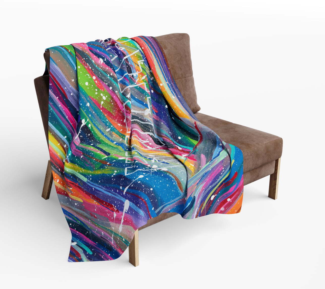 Matzah Splatter Throw Blanket