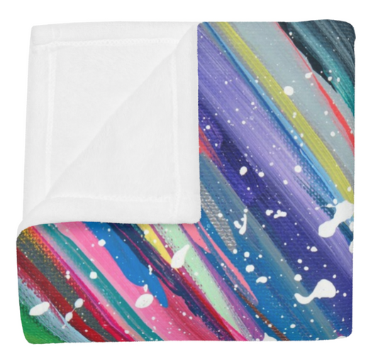 Matzah Splatter Throw Blanket