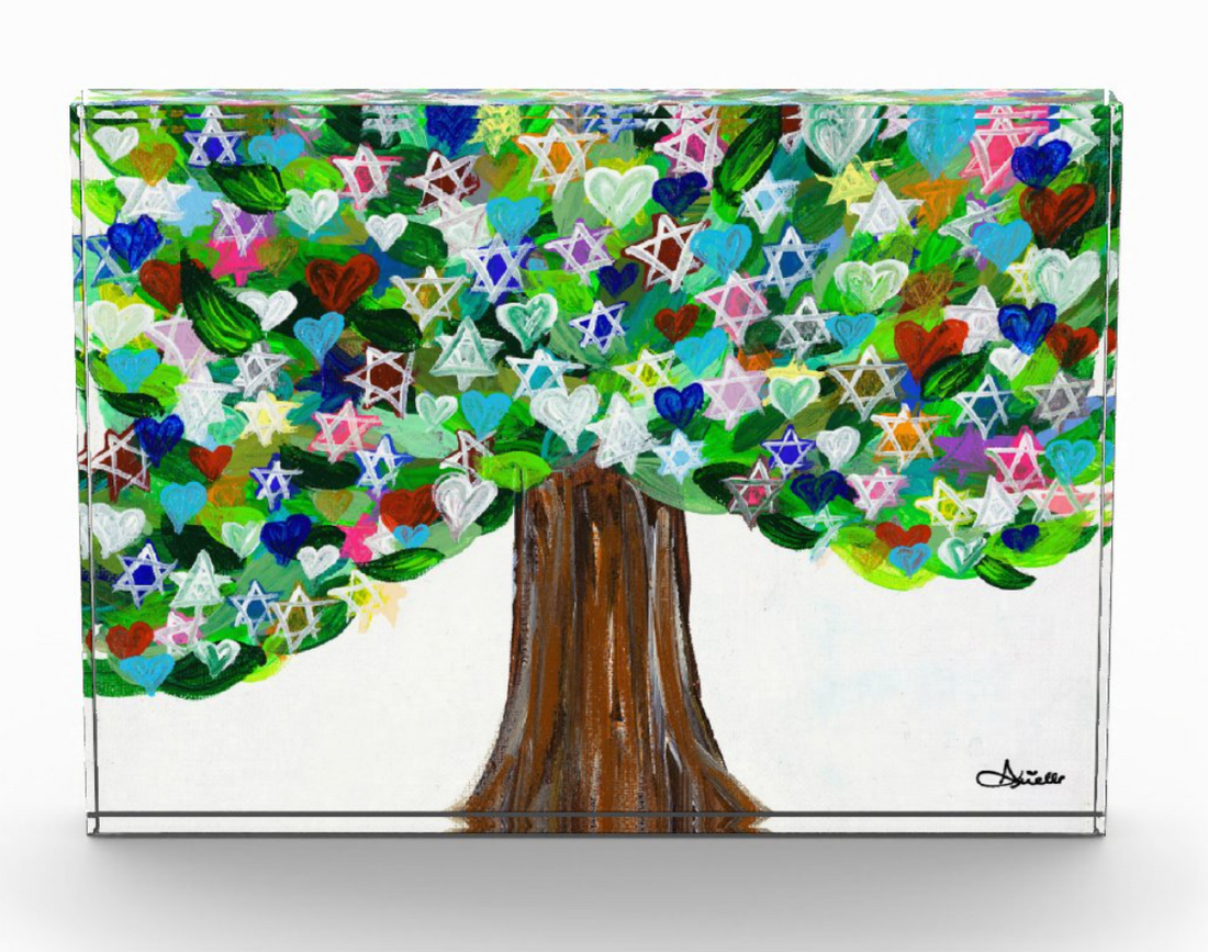 Tree of Life Acrylic Art Block