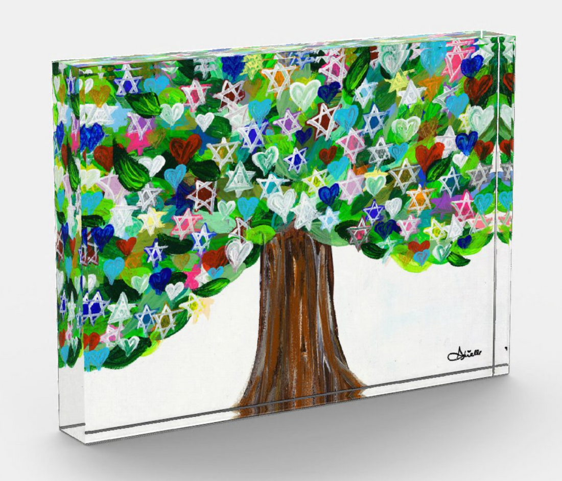Tree of Life Acrylic Art Block