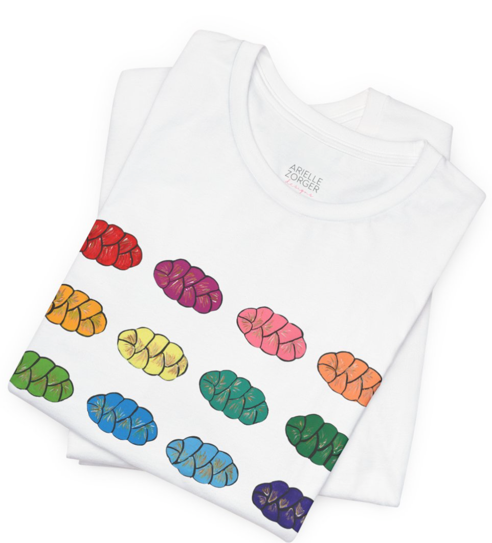 Rainbow Challahs Tee