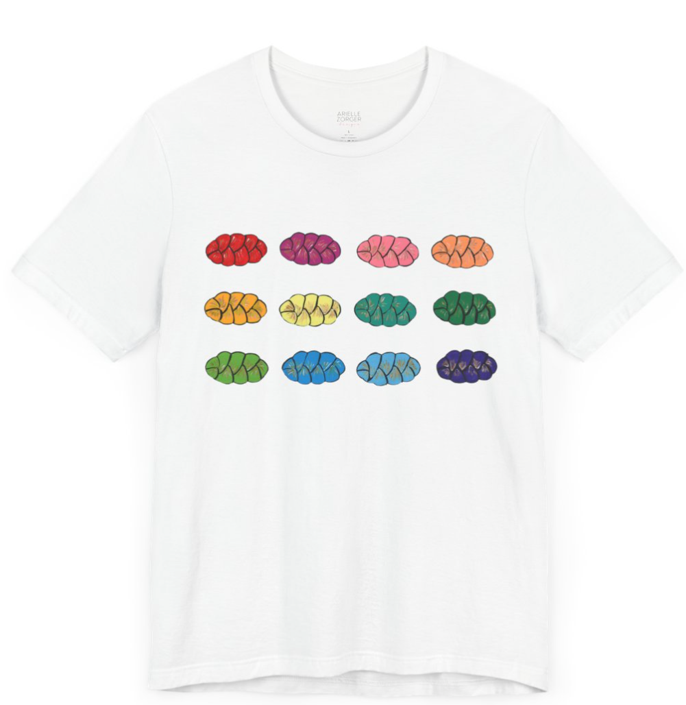 Rainbow Challahs Tee