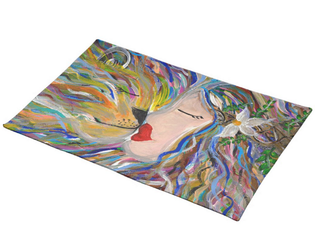 Lioness Challah Cover