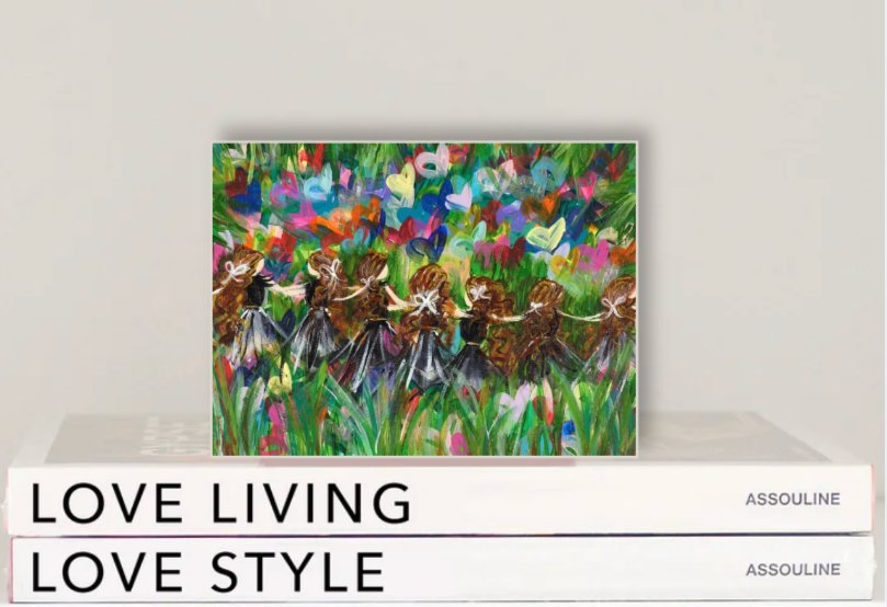 Bloom Where You Are Acrylic Art Block