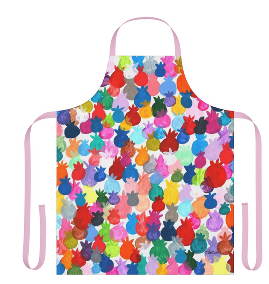 Rainbow Pomegranates | Kitchen Apron