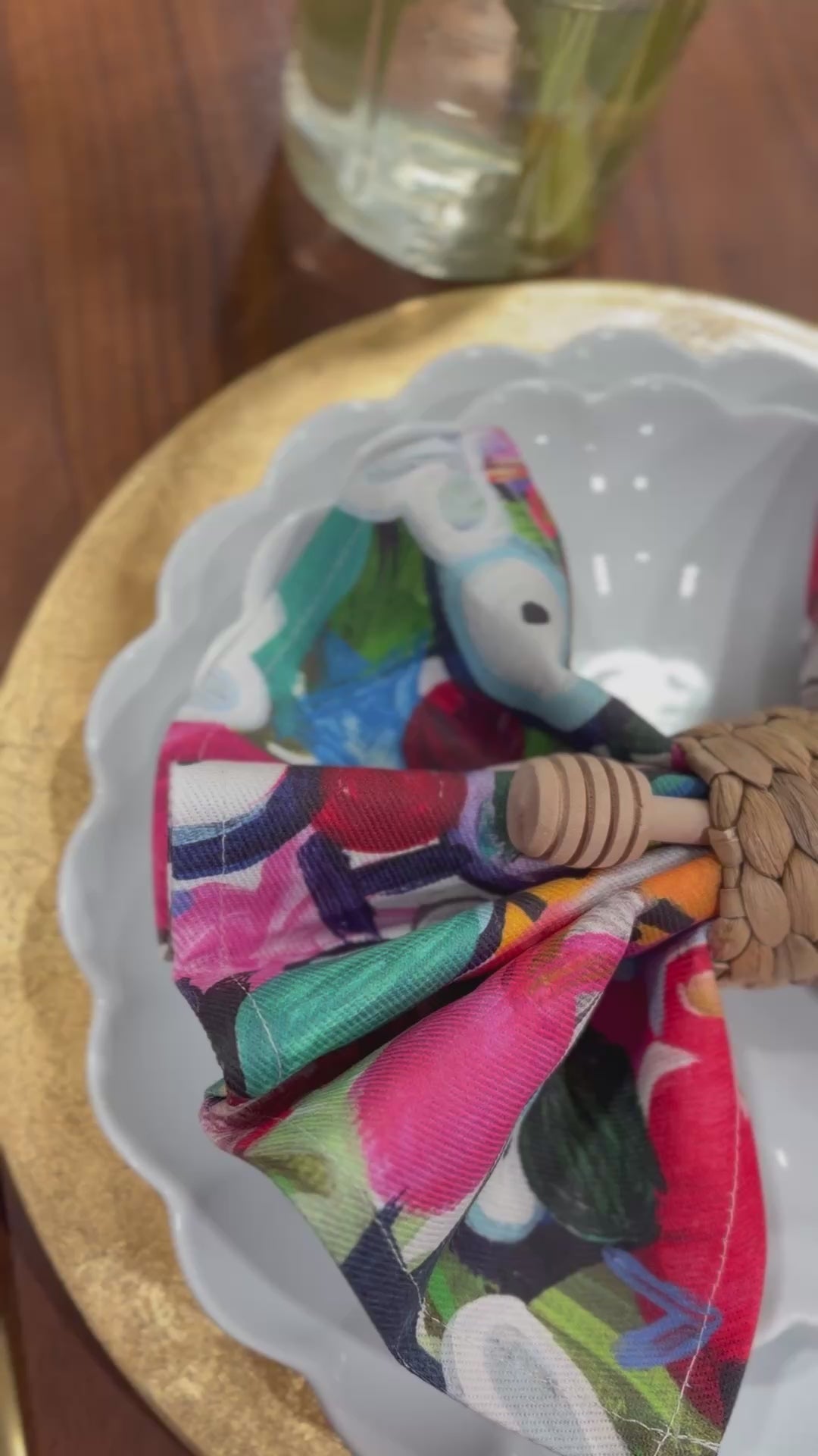 All the Colors of Rosh | Rosh Hashanah Cloth Napkins