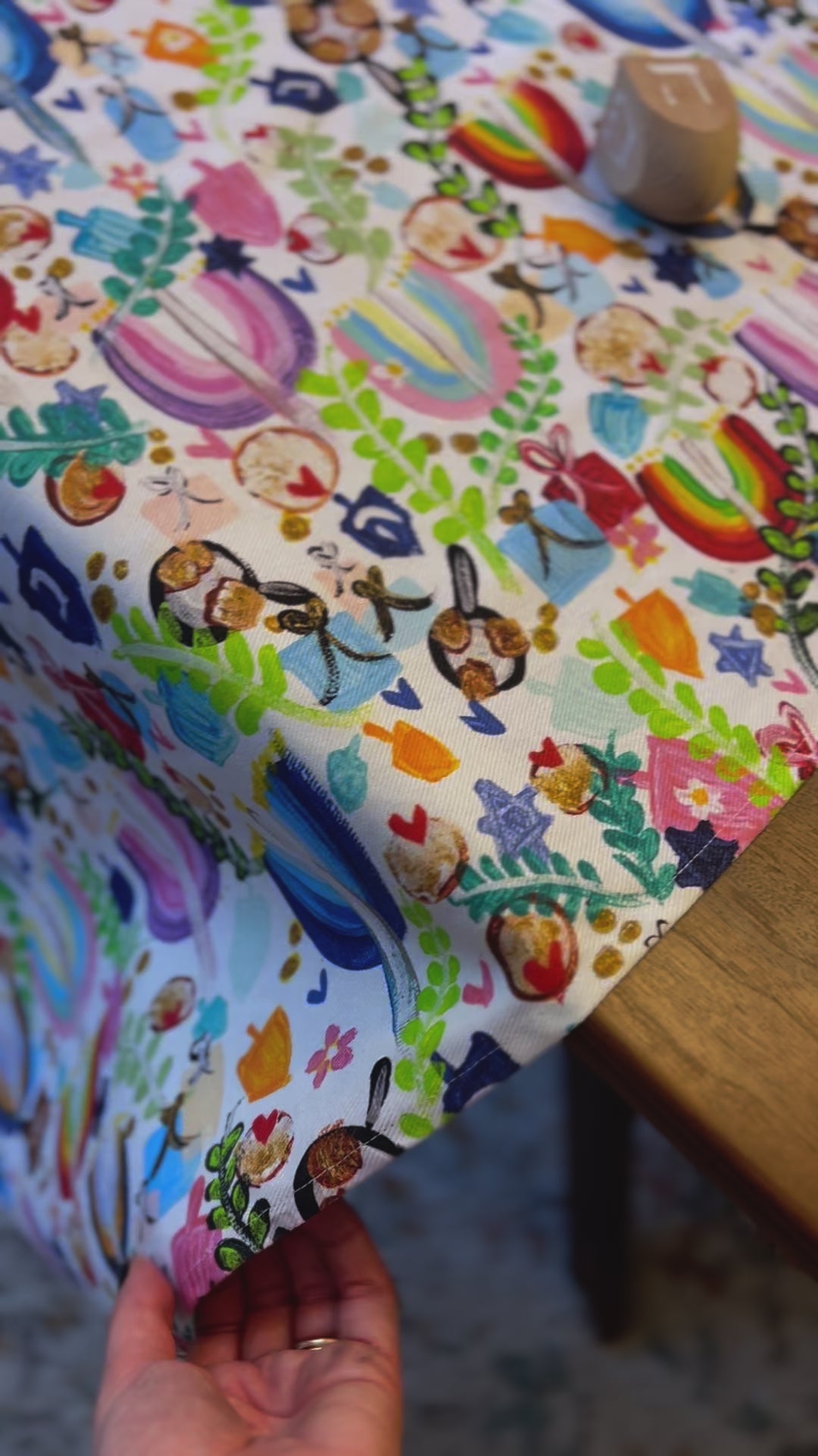 Everything Hanukkah Table Runner