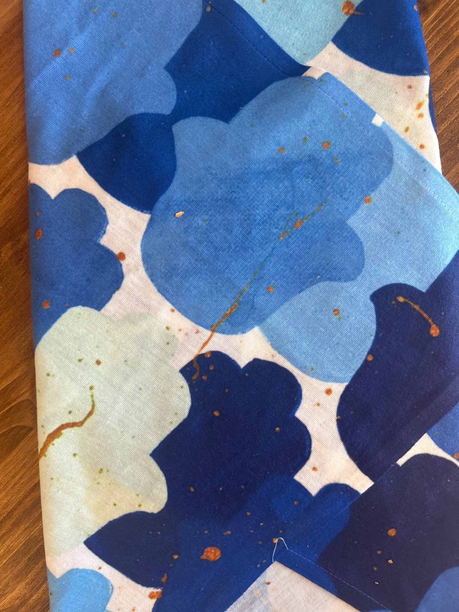 Blue Hamsas Matzah Cover