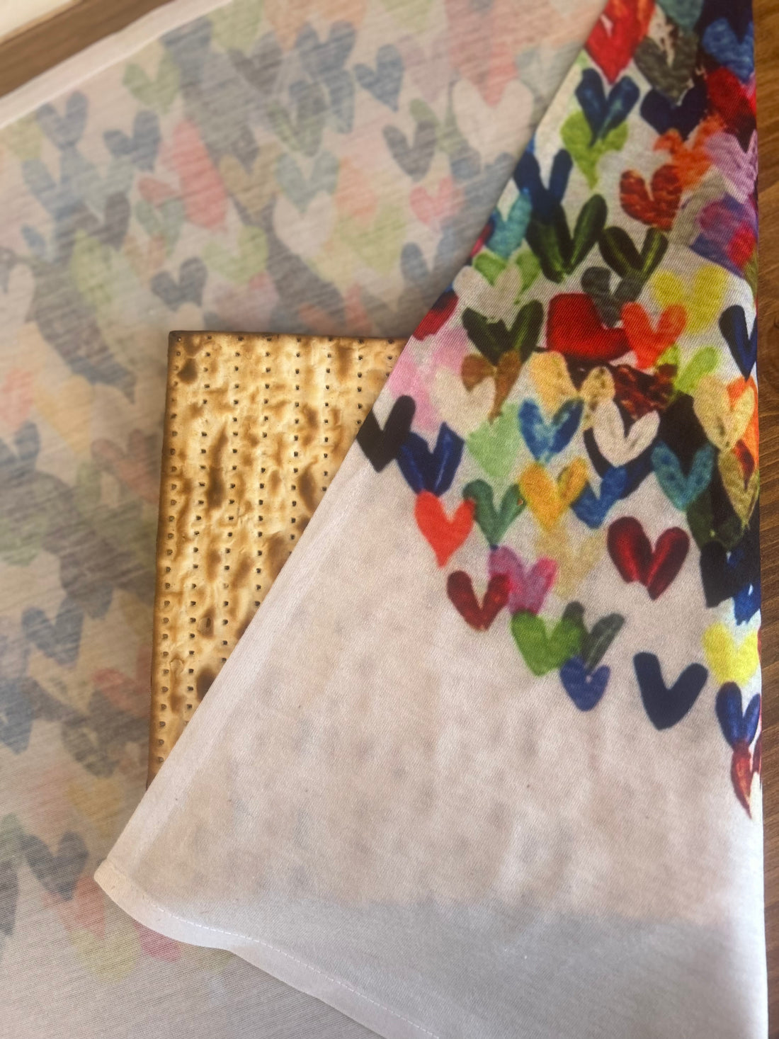 Heart Tree Matzah Cover