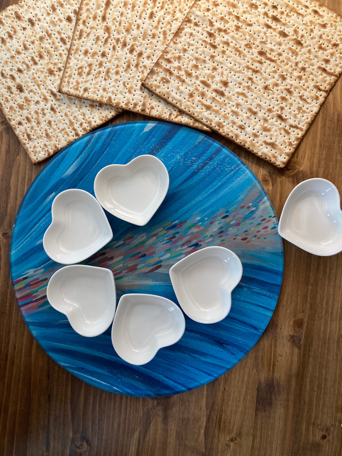 Crossing the Red Sea Seder Plate