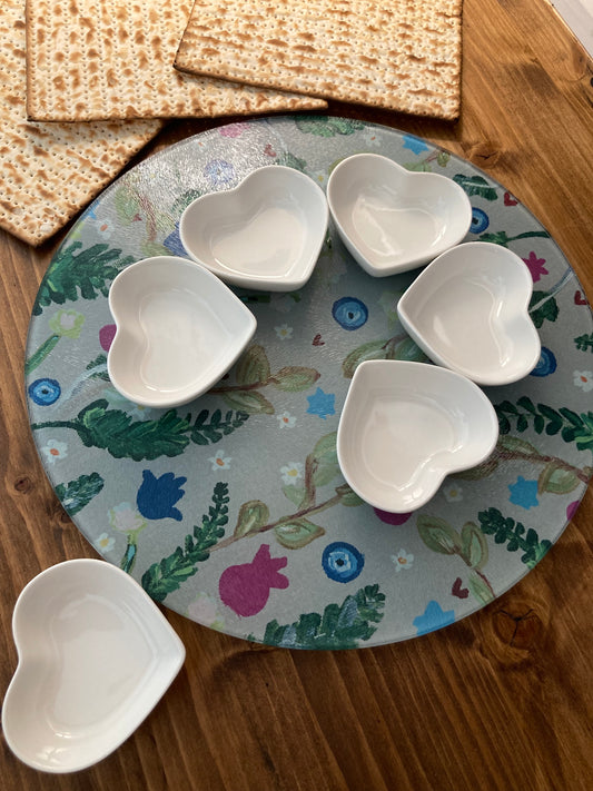 My Secret Garden Seder Plate