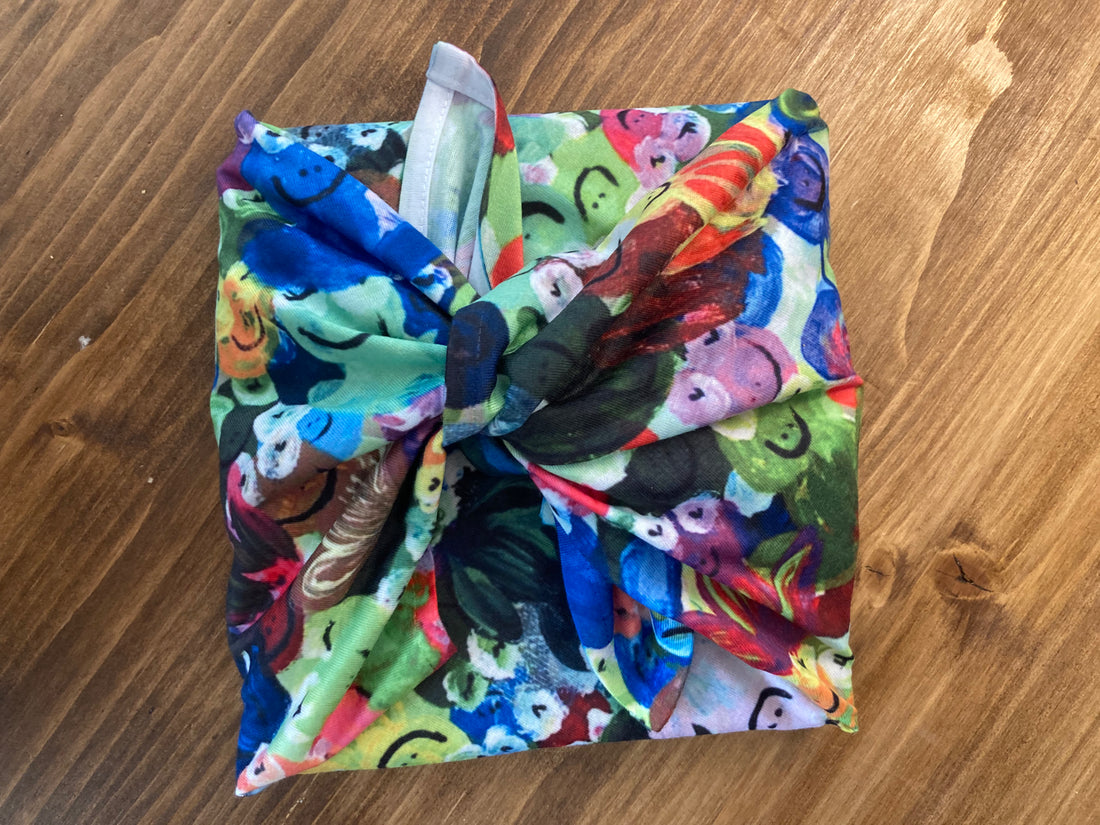Rainbow Frogs Matzah Cover