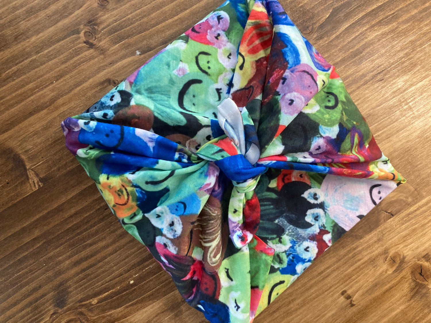 Rainbow Frogs Matzah Cover
