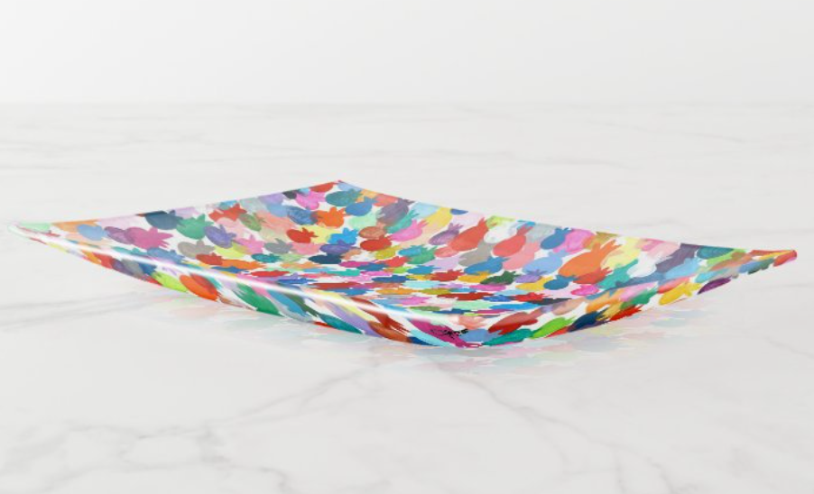 Rainbow Pomegranates | Apple + Honey Dish Set