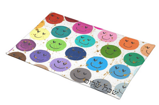 Heart Smiles Challah Cover