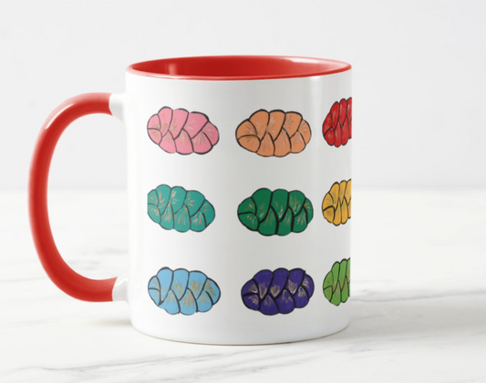 Rainbow Challahs Mug