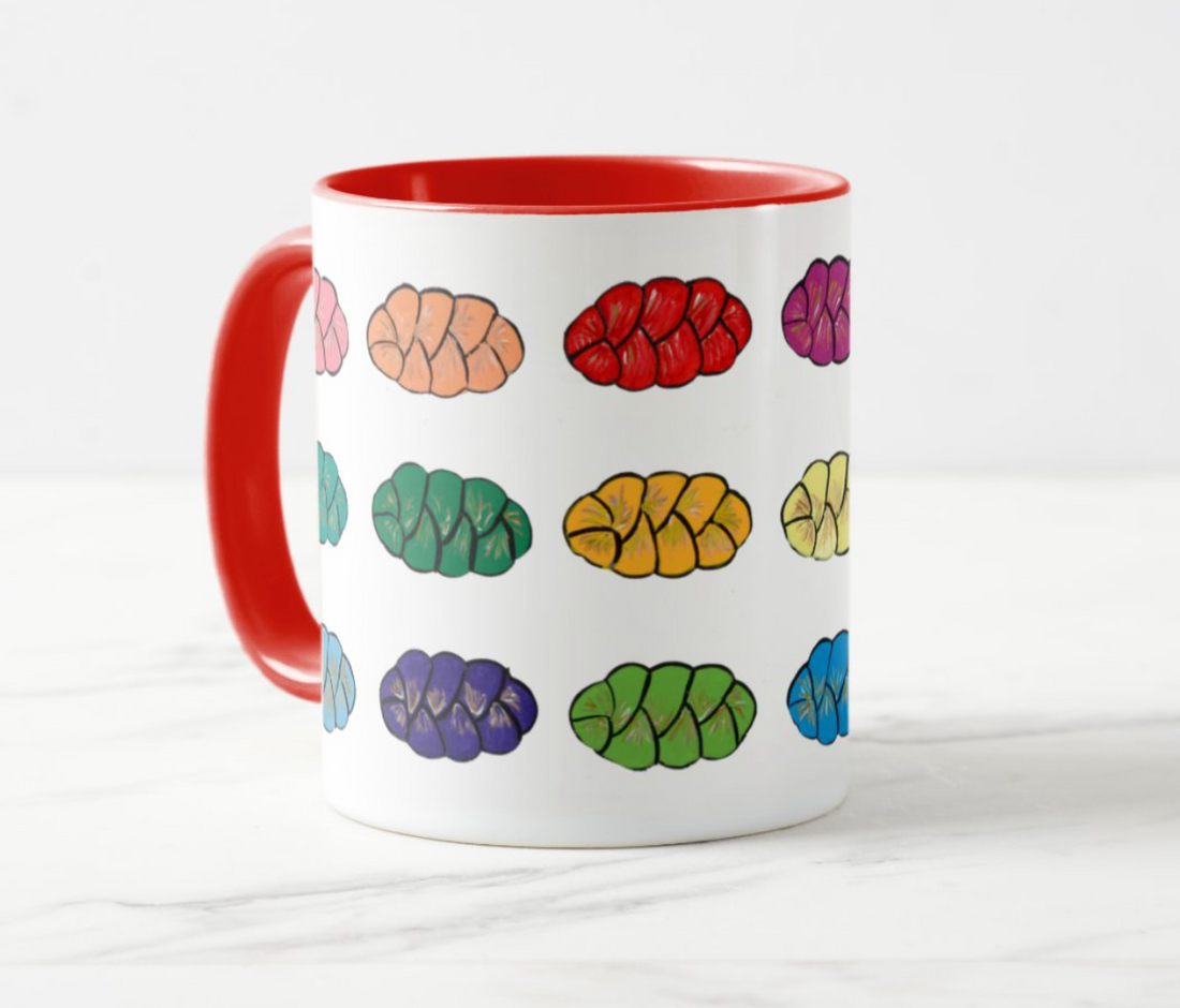Rainbow Challahs Mug
