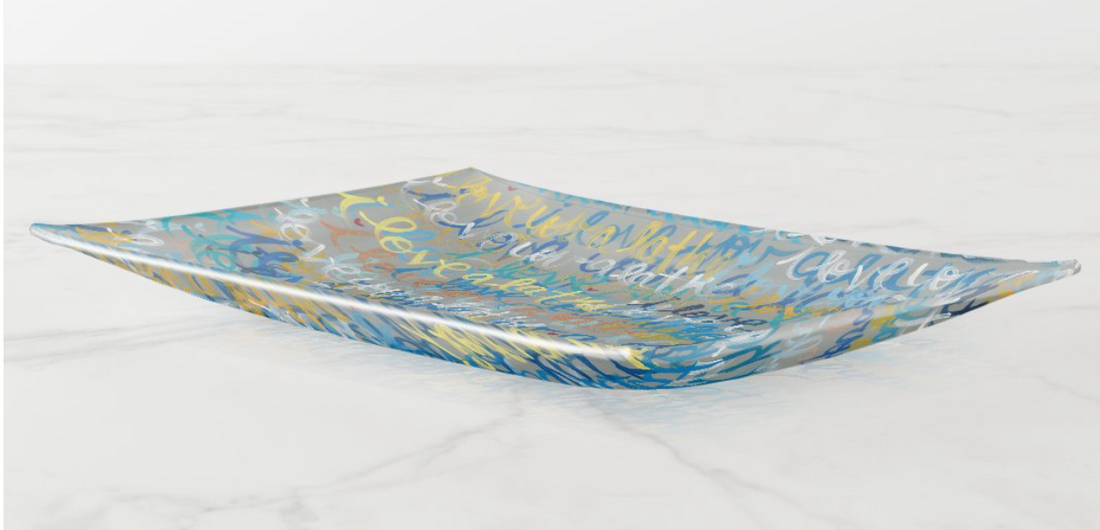 I Love You A Latke Hanukkah Dish Set