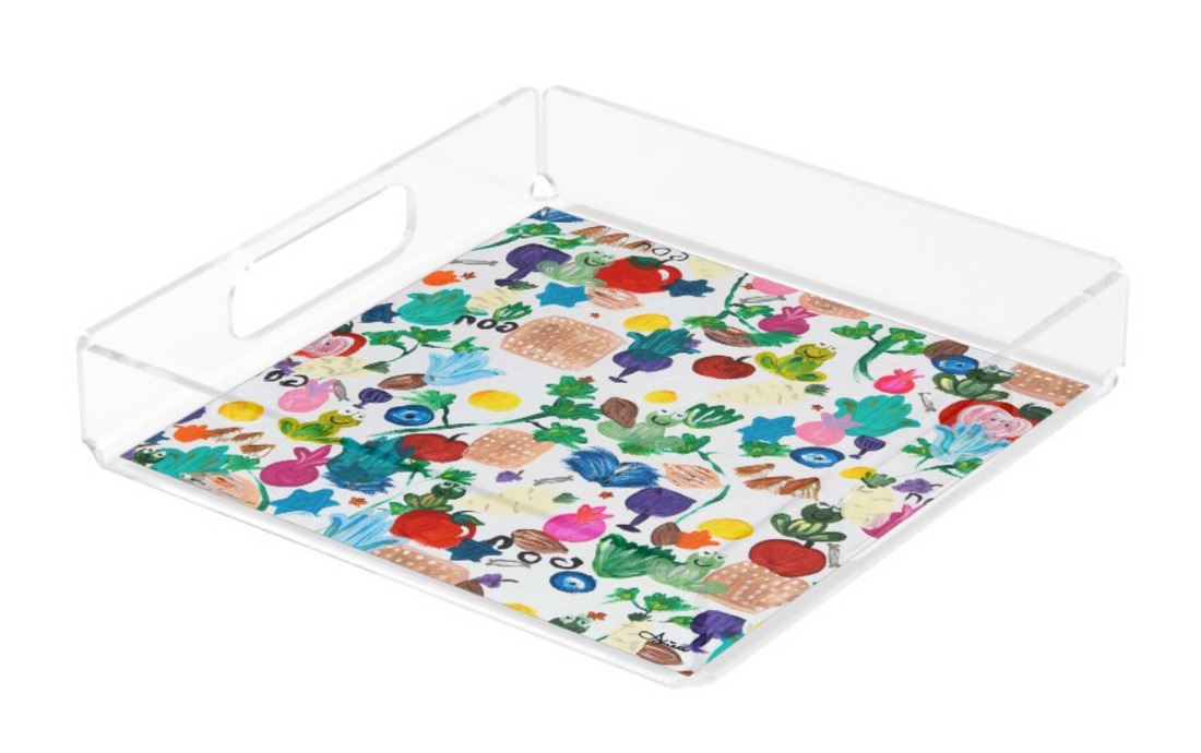 Everything Passover Matzah Tray