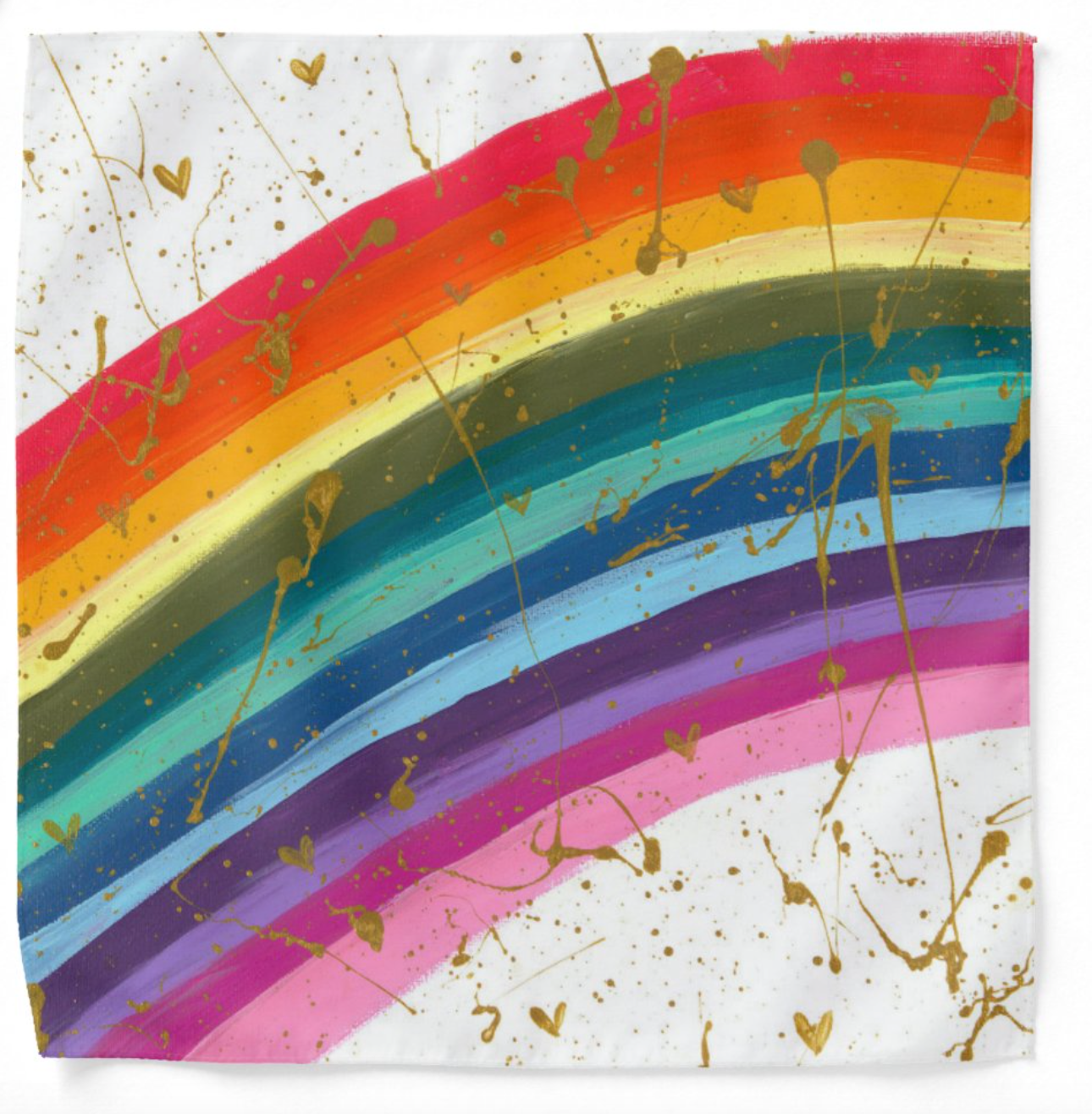 Bright Rainbow Matzah Cover