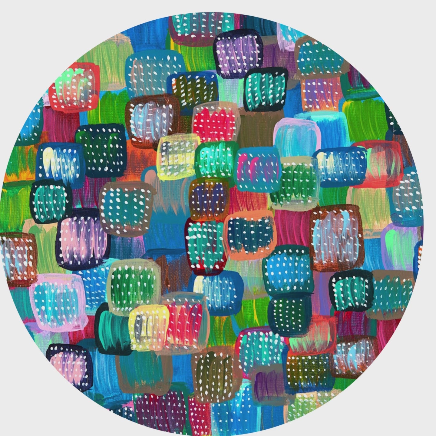Rainbow Matzahs Seder Plate Video