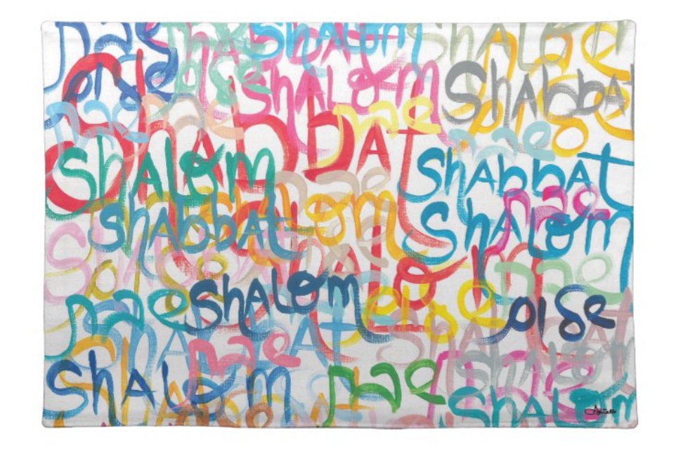 Shabbat Shalom Everywhere Challah Cover