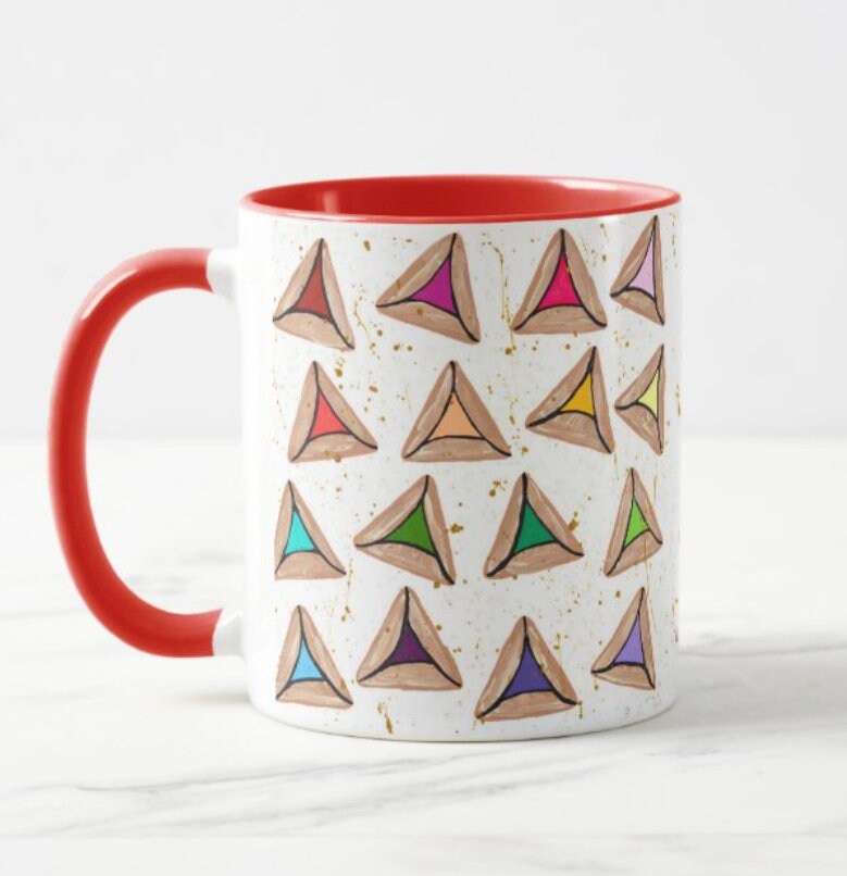 Rainbow Hamantaschen Mug
