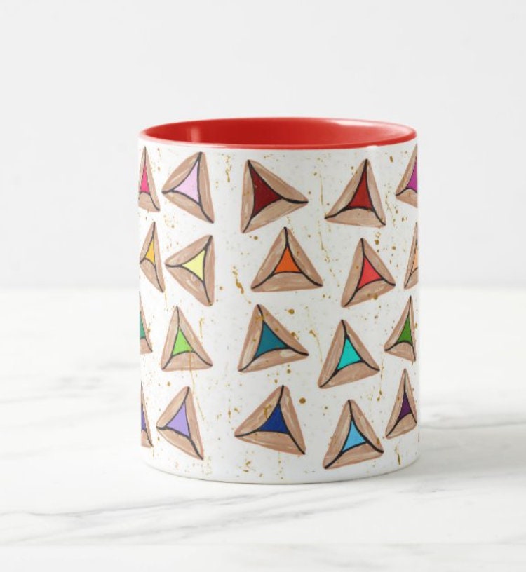 Rainbow Hamantaschen Mug