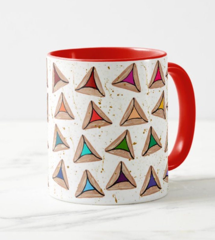 Rainbow Hamantaschen Mug