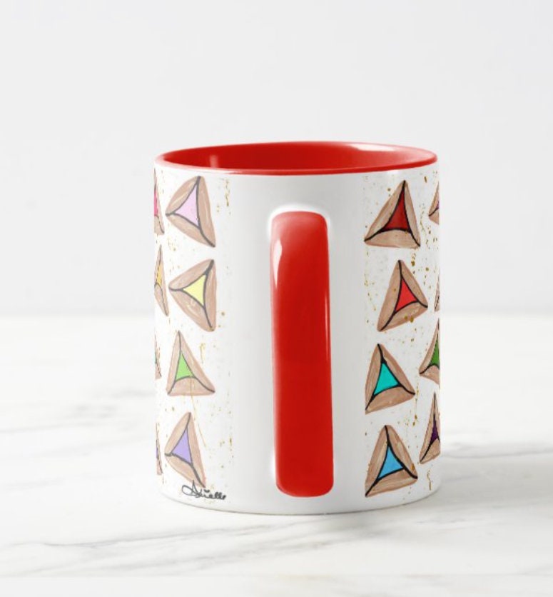 Rainbow Hamantaschen Mug