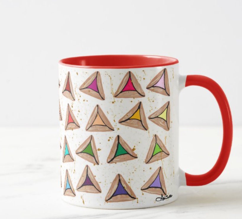 Rainbow Hamantaschen Mug