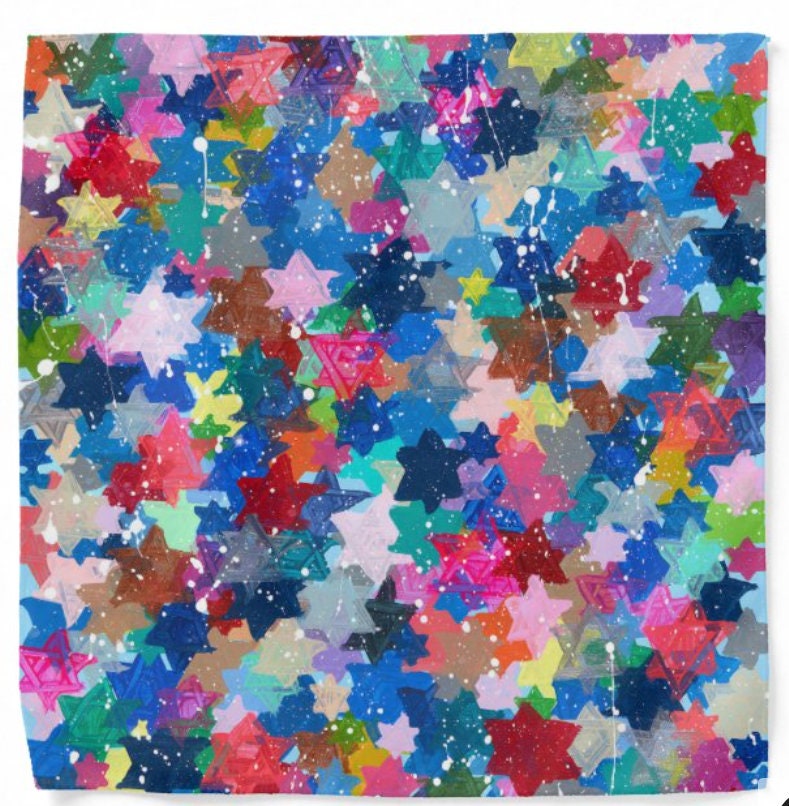 Jewish Stars Matzah Cover