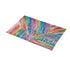 Rainbow Shabbat Shalom Challah Cover 